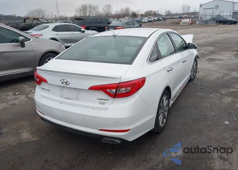 2017 Hyundai Sonata Limited z USA, uszkodzony, nr VIN 5NPE34AF4HH585347